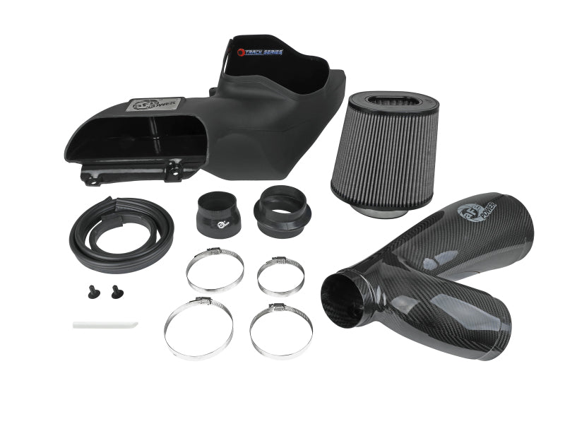 aFe 17-20 Ford F-150/Raptor Track Series Carbon Fiber Cold Air Intake System With Pro DRY S Filters 57-10010D