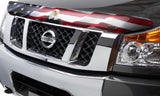 Stampede 2007-2013 GMC Sierra 1500 Vigilante Premium Hood Protector - Flag 2043-30