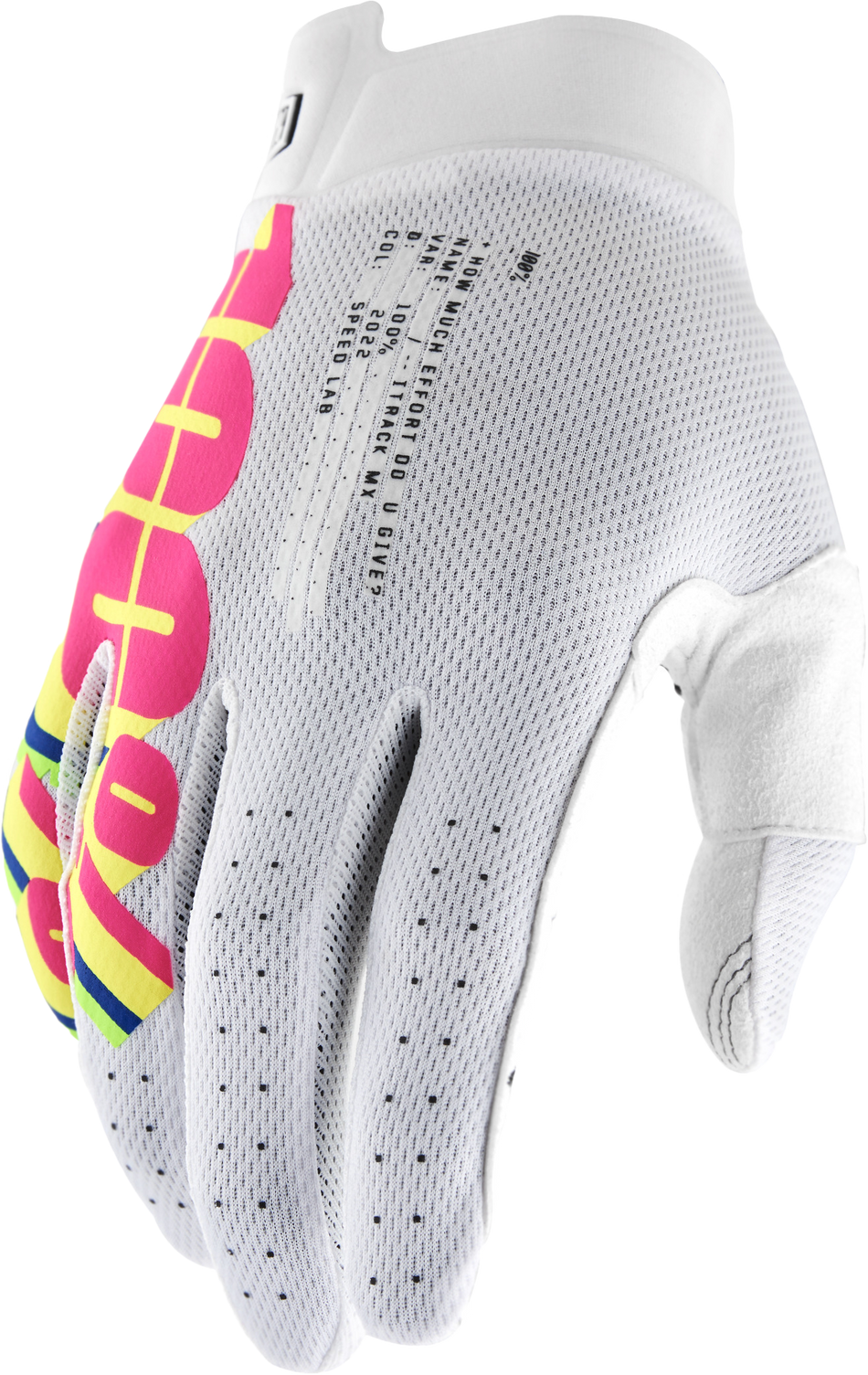 100% Itrack Gloves System White Sm 10008-00040