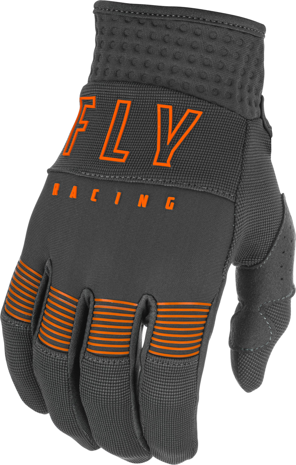 FLY RACING Youth F-16 Gloves Grey/Orange Sz 01 374-91601