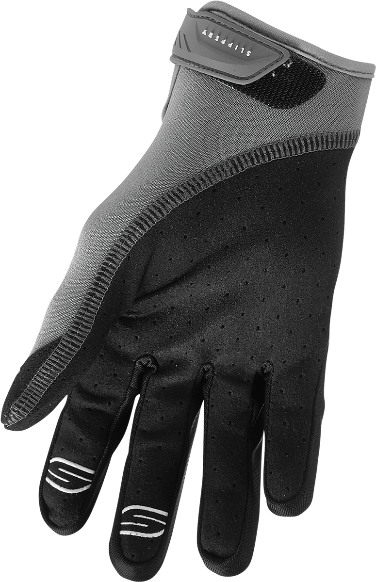 SLIPPERY Circuit Gloves - Black/Charcoal - Medium 3260-0446