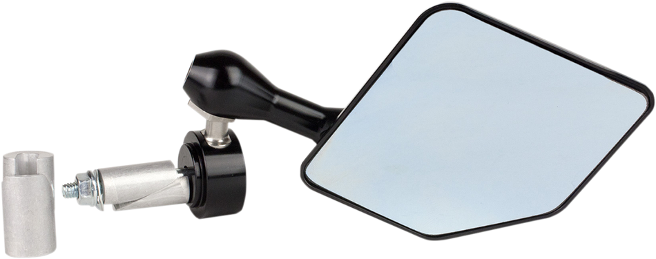 DRIVEN RACING Halo Mirror - Black - Right DHBMR-BK