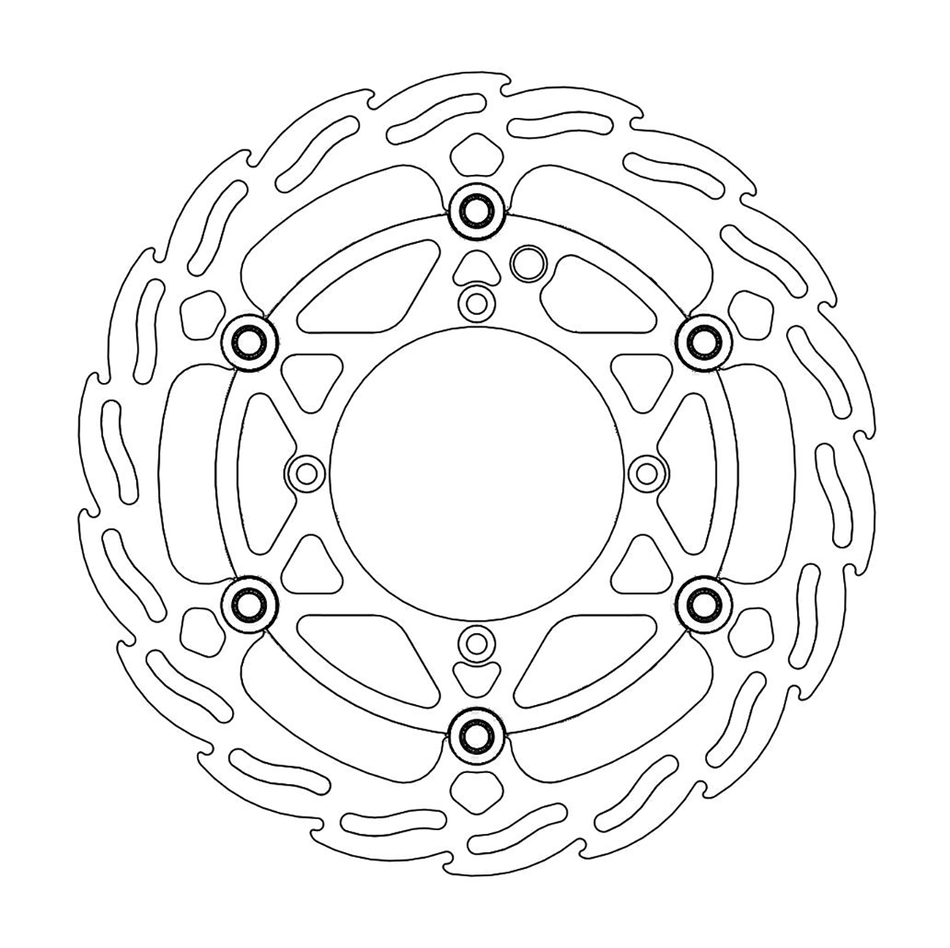 MOTO-MASTER Brake Rotor - Flame 260 KTM Freeride  112160-PU