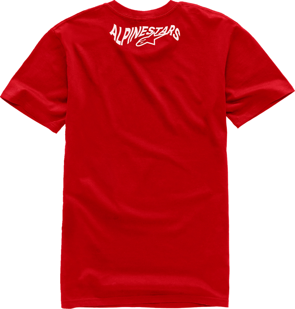 ALPINESTARS Mantra Faded T-Shirt - Red - 2XL 1232-72222-302X