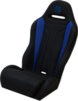Asiento de alto rendimiento BS SAND - Doble T - Negro/Azul PEBUBLDTC 