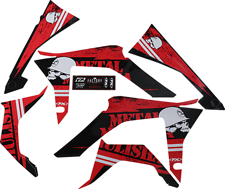 FACTORY EFFEX Metal Mulisha Graphic Kit - Honda 23-11340