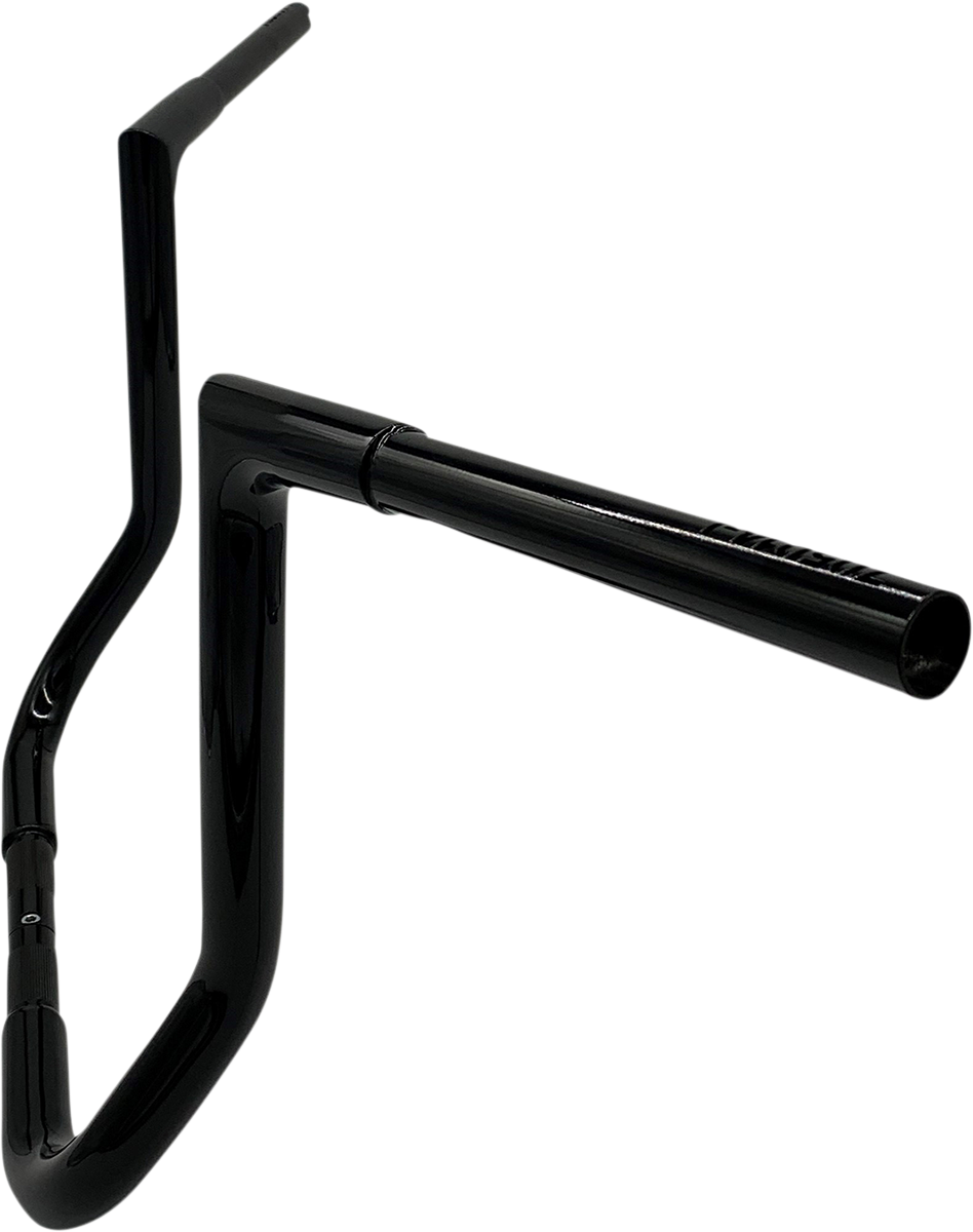 FAT BAGGERS INC. Handlebar - Flat Top - 14" - Black 705014-B