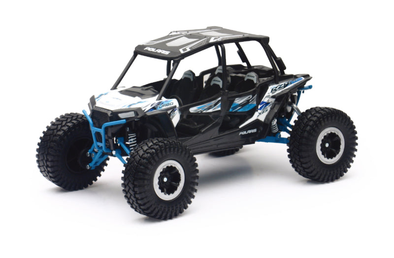 New Ray Toys Polaris RZR XP4 Rock Crawler (White Lightning)/ Scale - 1:18 57976A