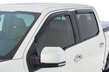 Stampede 2004-2014 Ford F-150 Extended Cab Pickup Tape-Onz Sidewind Deflector 4pc - Smoke 6160-2