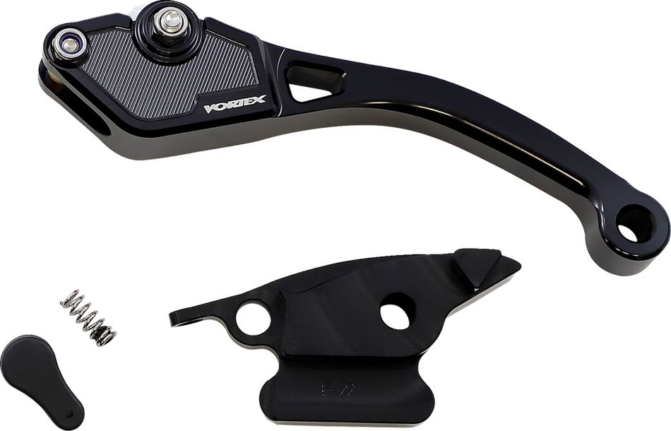 VORTEX Brake Lever - Short - Black LVB170