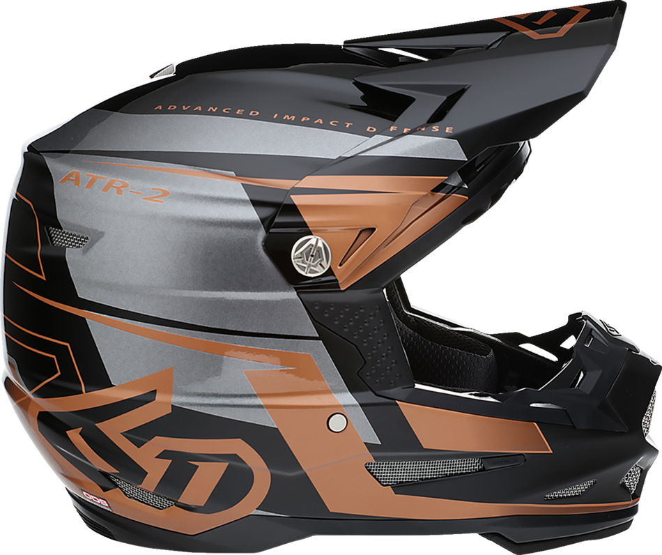 6D ATR-2 Helmet - Mach - Bronze/Gray/Black - XS 12-3304