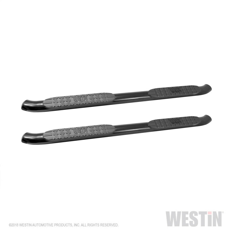 Westin 2015-2018 Ford F-150 SuperCrew PRO TRAXX 4 Oval Nerf Step Bars - Black 21-23945