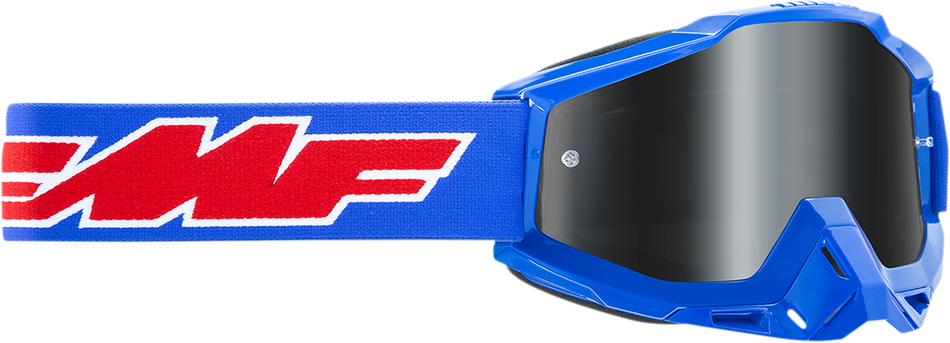 FMF PowerBomb Sand Goggles - Rocket - Blue - Smoke F-50043-00002 2601-2984