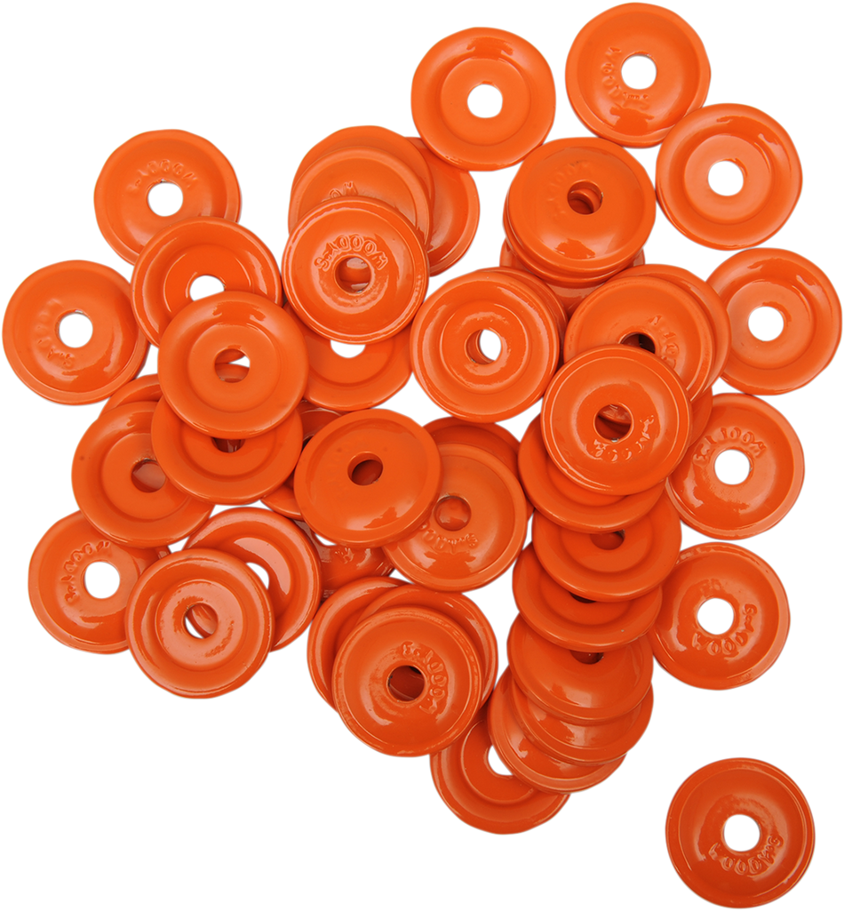 WOODY'S Support Plates - Orange - 48 Pack AWA-3805