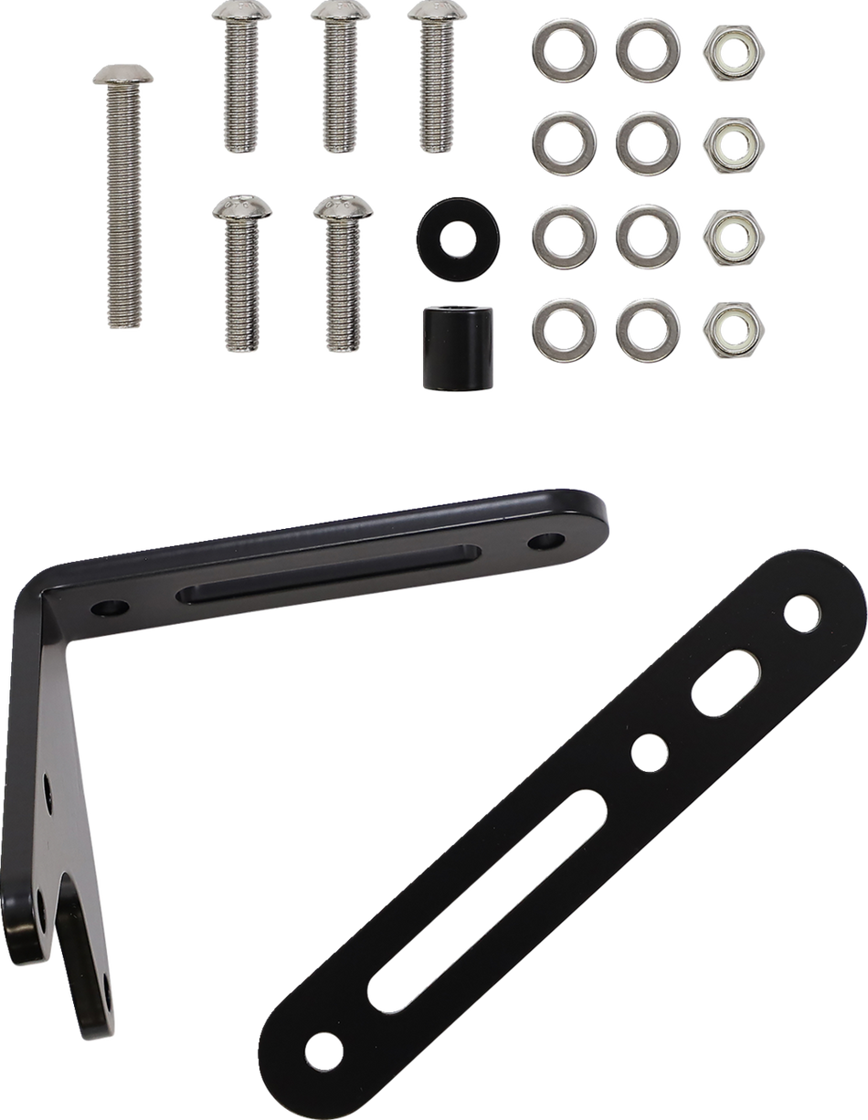 KODLIN MOTORCYCLE License Plate Bracket - Sportster S - Black KUS20500