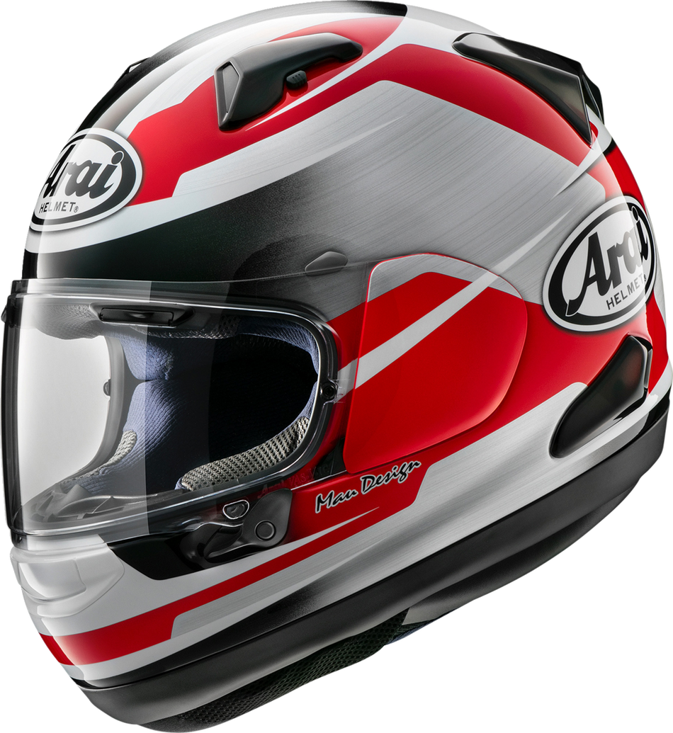 ARAI Quantum-X Helmet - Steel - Red - Small 0101-15737