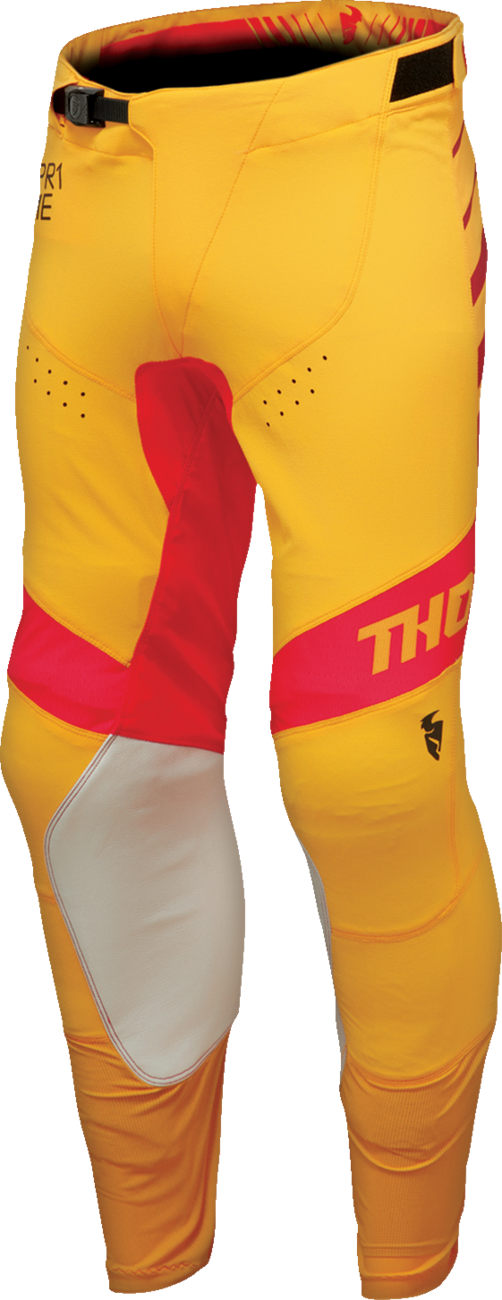 THOR Prime Analog Pants - Lemon/Red - 29 2901-11080