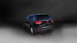 Corsa 15-16 Jeep Grand Cherokee Black 2.5in Dual Rear Exit Cat-Back Exhaust 14991BLK