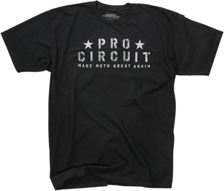 PRO CIRCUIT Flag T-Shirt - Black - Small 6411810-10