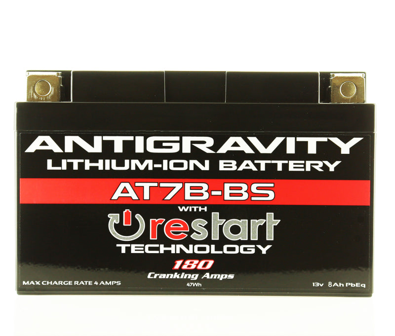 Antigravity YT7B-BS Lithium Battery w/Re-Start AG-AT7B-BS-RS