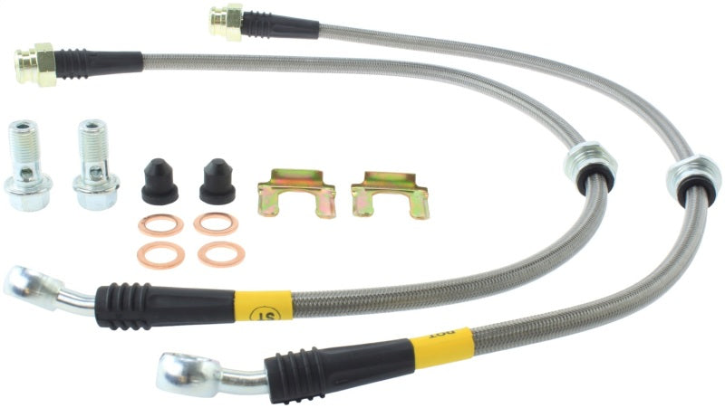 StopTech 04-07 STi Stainless Steel Rear Brake Lines 950.47504