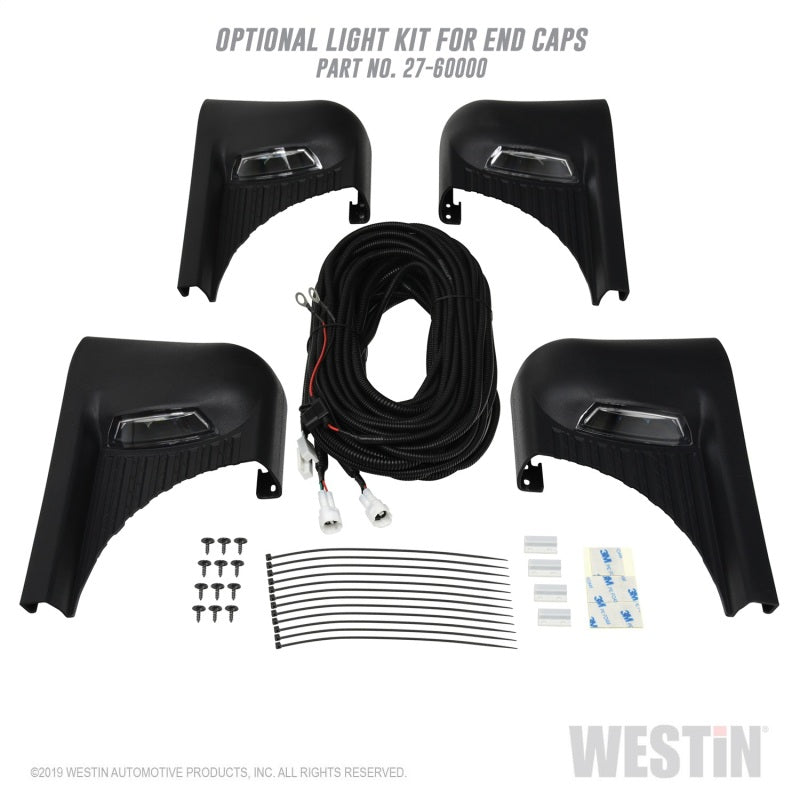 Westin SG6 Black Aluminum Running Boards 74.25 in 27-64725