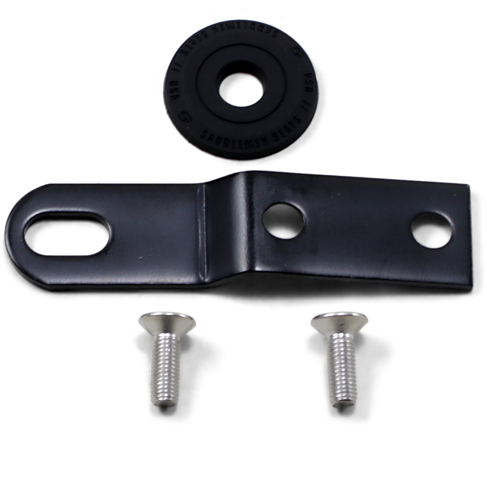 SADDLEMEN Seat Bracket - Black - 1/4"-28 10545BB