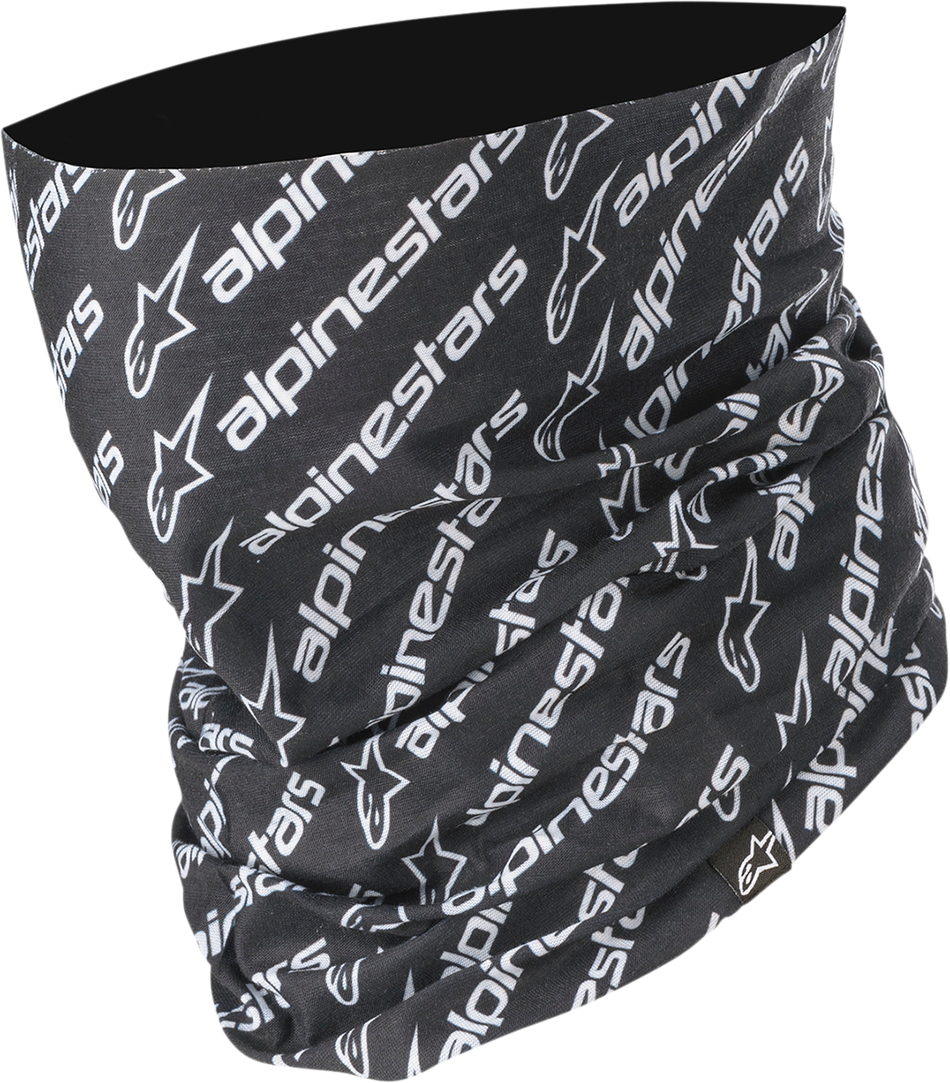 ALPINESTARS Neck Tube - Linear - Black/White 4759421-12