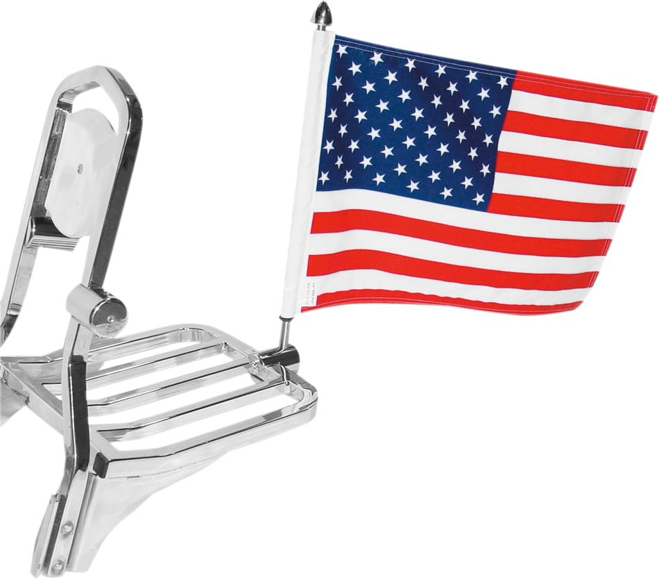 PRO PAD Square Sissy Bar Rack Flag Mount - 10" X 15" RFM-SQ15