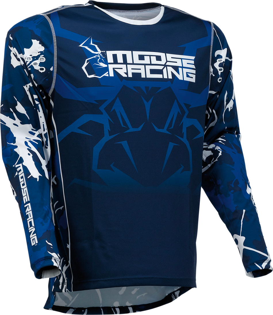 MOOSE RACING Agroid Jersey - Blue/White - 3XL 2910-7011