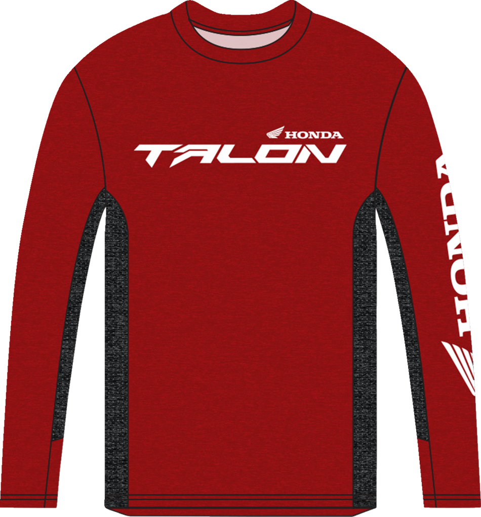 HONDA APPAREL Honda Talon Long-Sleeve T-Shirt - Red - Large NP21S-M2483-L