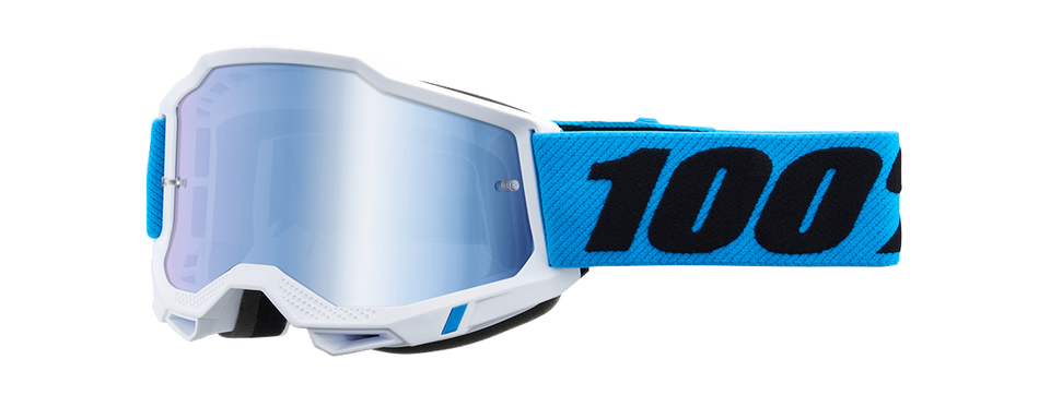 100% Accuri 2 Junior Goggles - Novel - Blue Mirror 50025-00009