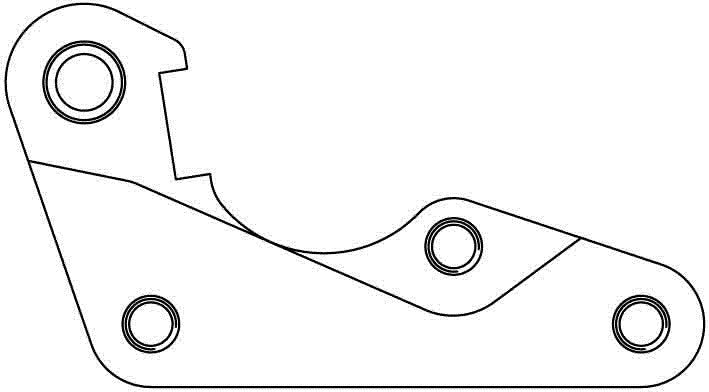 GALFER 280 Tsunami Bracket Only SP056