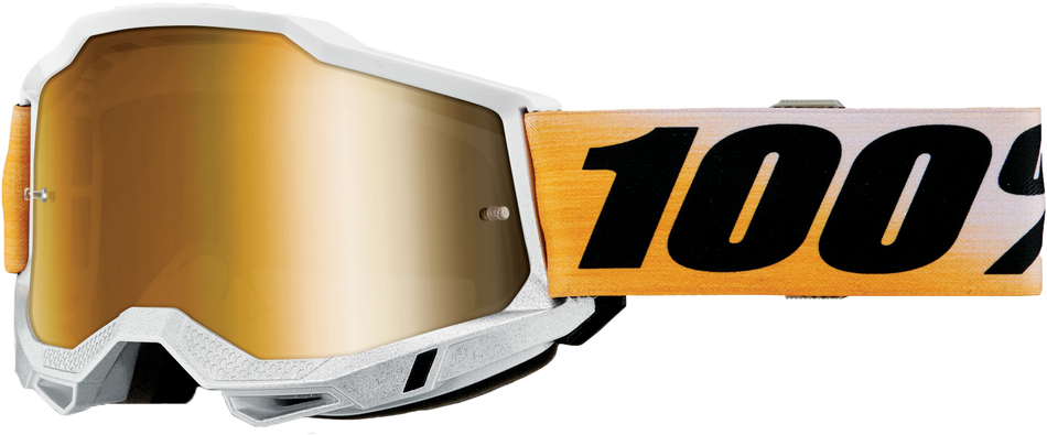 100% Accuri 2 Goggle Shiv Mirror True Gold Lens 50014-00033