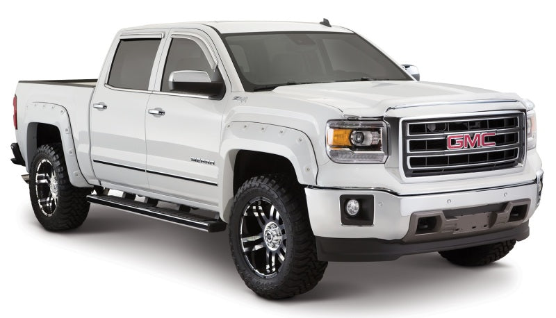 Bushwacker 16-18 GMC Sierra 1500 Boss Pocket Style Flares 4pc - Black 40976-02