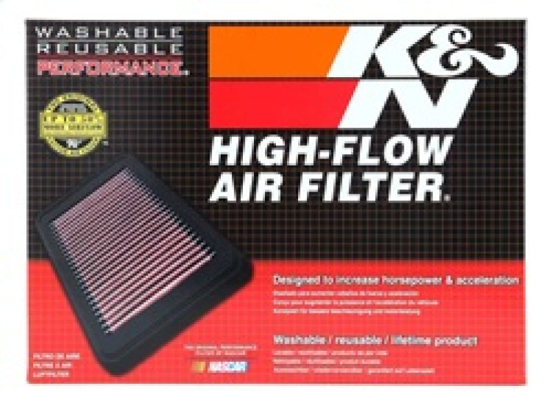 K&N Replacement Air Filter for 11-14 BMW M5/M6 4.4L V8 / 2015 M4/M3 3.0L I6  (2 per box) 33-2488