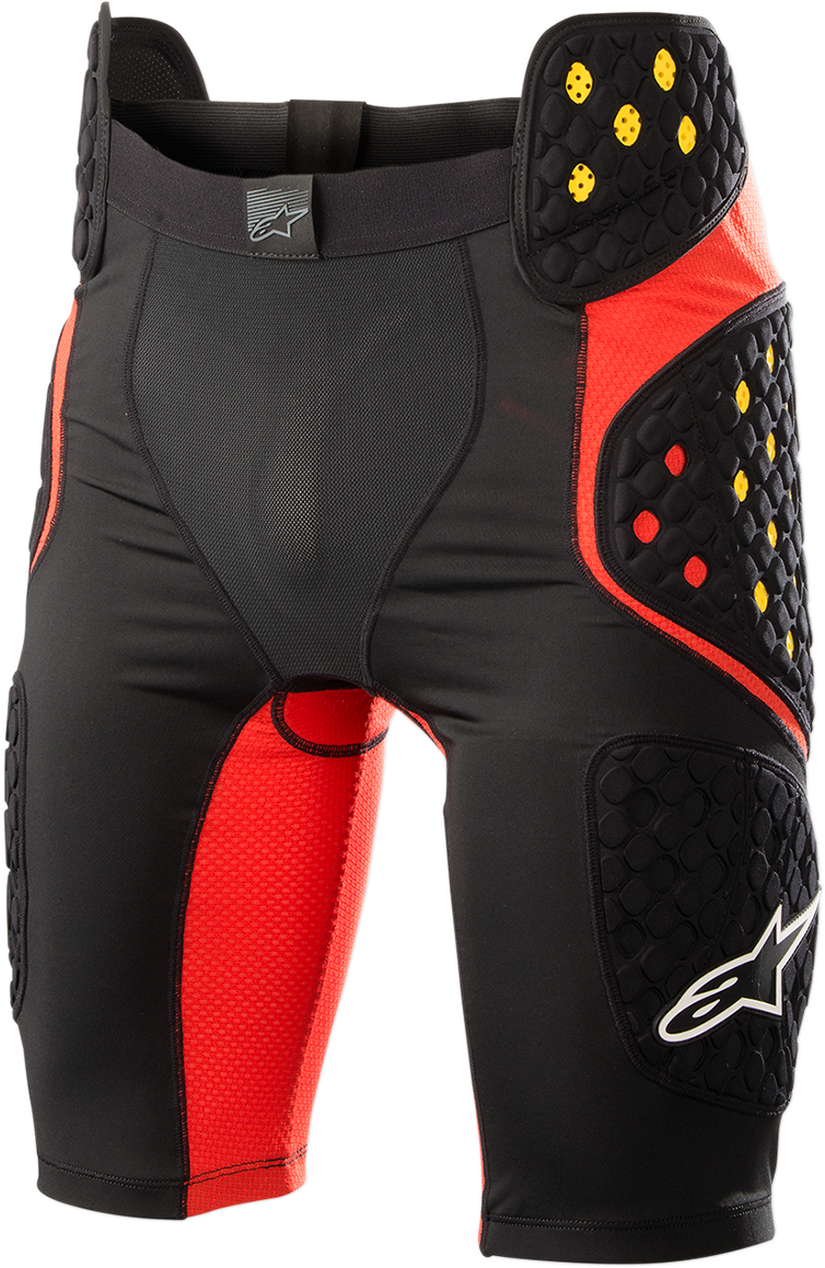 ALPINESTARS Sequence Pro Shorts - Black/Red - Large 6507718-13-L