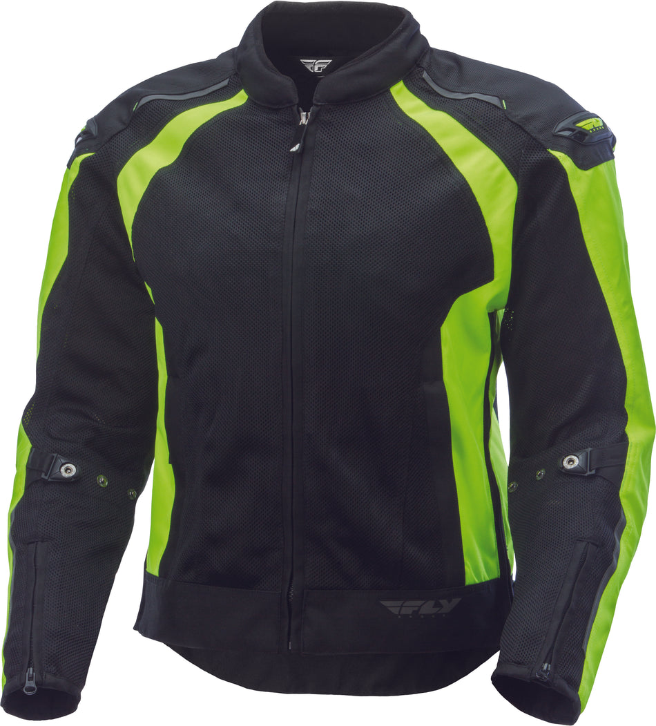 FLY RACING Coolpro Mesh Jacket Hi-Vis/Black 2x #6152 477-4055~6