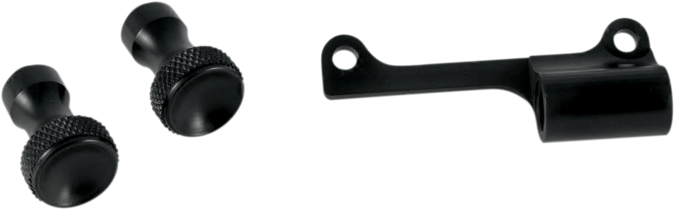 TODD'S CYCLE Mikuni Choke Bracket - Black TMK-3