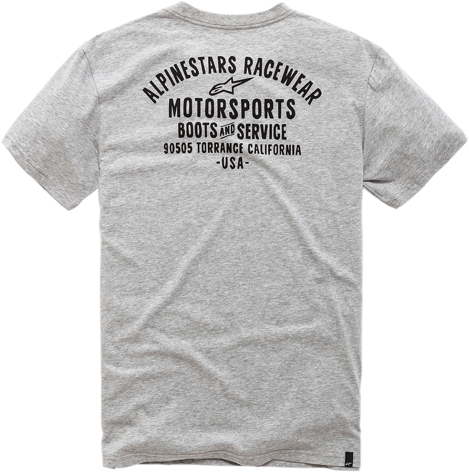 Camiseta ALPINESTARS Service Premium Pocket - Gris jaspeado - XL 1210730001026XL 