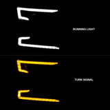 ANZO 19-22 Chevrolet Silverado 1500 LED Proj HL w/Lgt Bar SwBk Seq. Blk w/In. Light - Passenger Side 111566-R