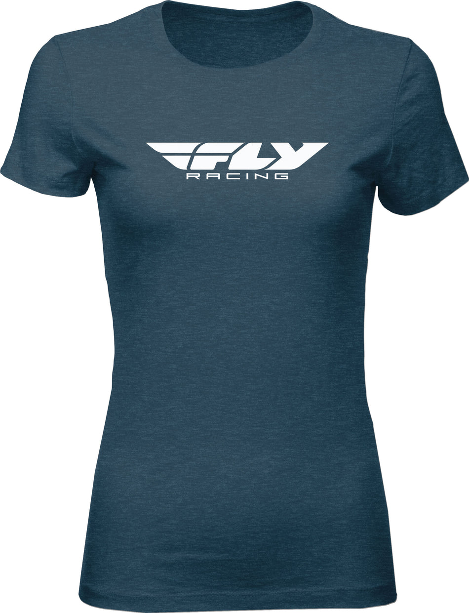 FLY RACING Damen Fly Corporate Tee Indigo XL 356-0362X