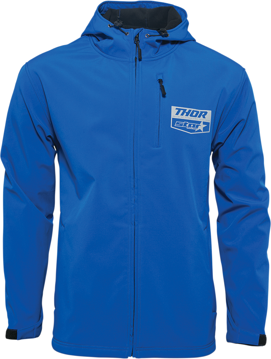 THOR Yamaha Star Softshell Jacket - Blue - Large 2920-0685