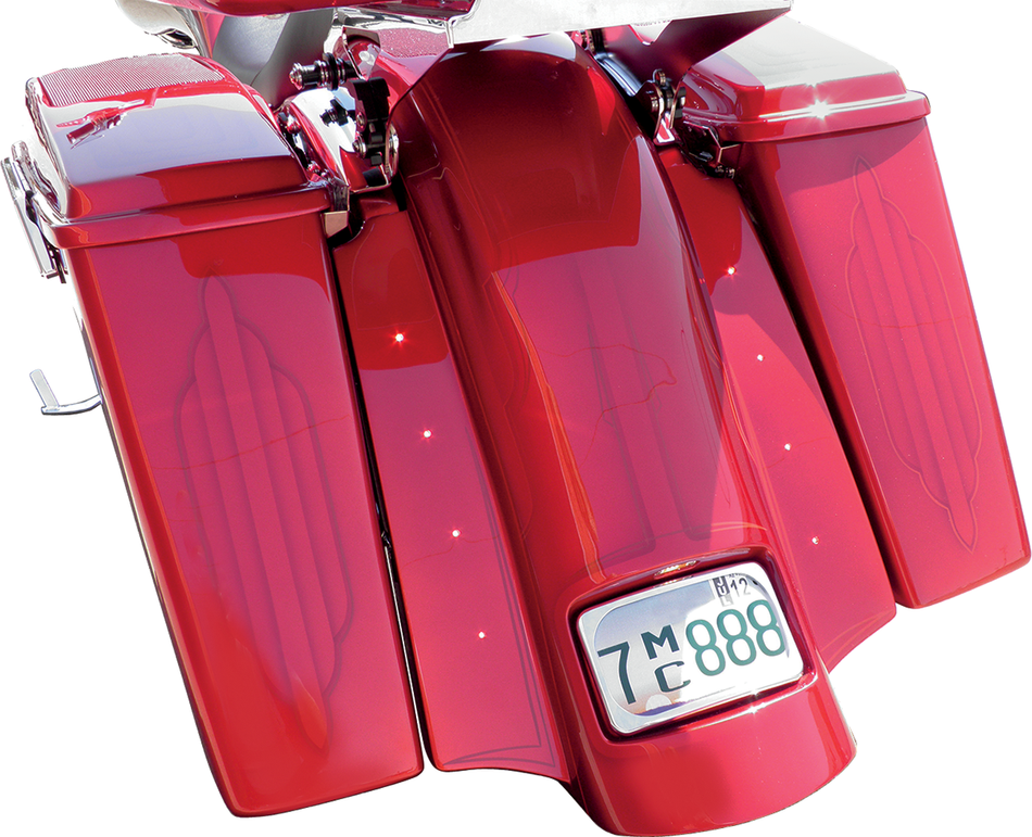 PAUL YAFFE BAGGER NATION Super Bright LED Lights - Red PYO:SBR