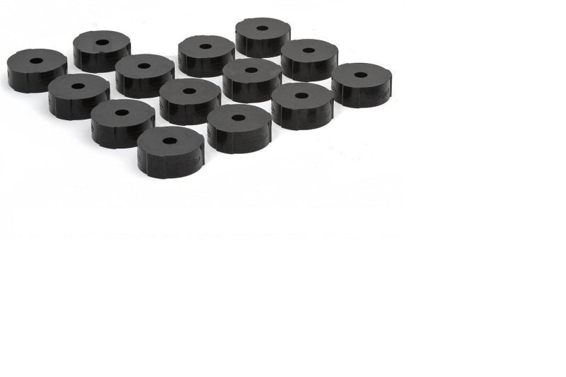 Daystar 1955-1975 Jeep CJ5 4WD - Polyurethane Body Mounts (Bushings Only) KJ04001BK