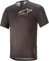 Camiseta ALPINESTARS Alps 6.0 V2 - Manga corta - Negro/Coral - Pequeña 1763921-1793-SM 