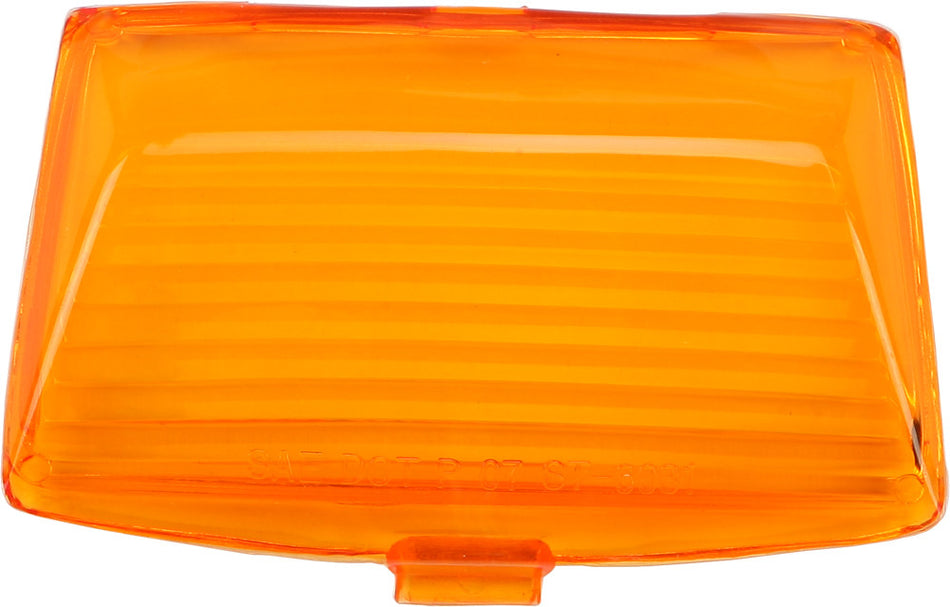 HARDDRIVE Front Fender Tip Light Replacement Lens Amber F51-0643LA