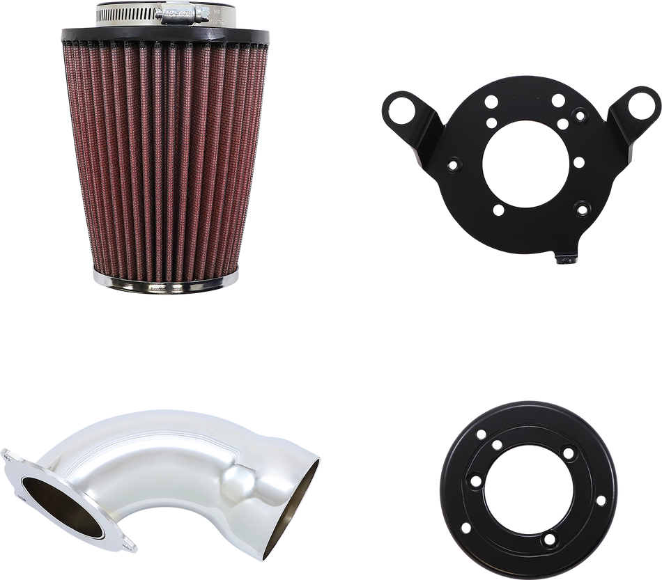 COBRA Cone Air Filter - Chrome/Chrome 606-0102-06