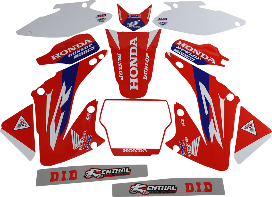 D'COR VISUALS Graphic Kit - Honda HRC 20-10-501