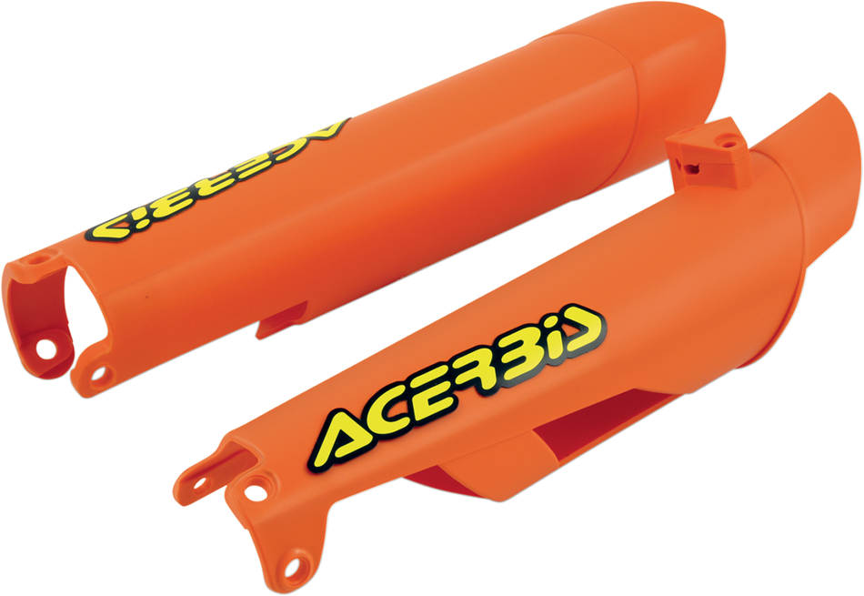 ACERBIS Lower Fork Covers for Inverted Forks - Orange N/F 15 SX/SXF/XC>04120281 2113750237